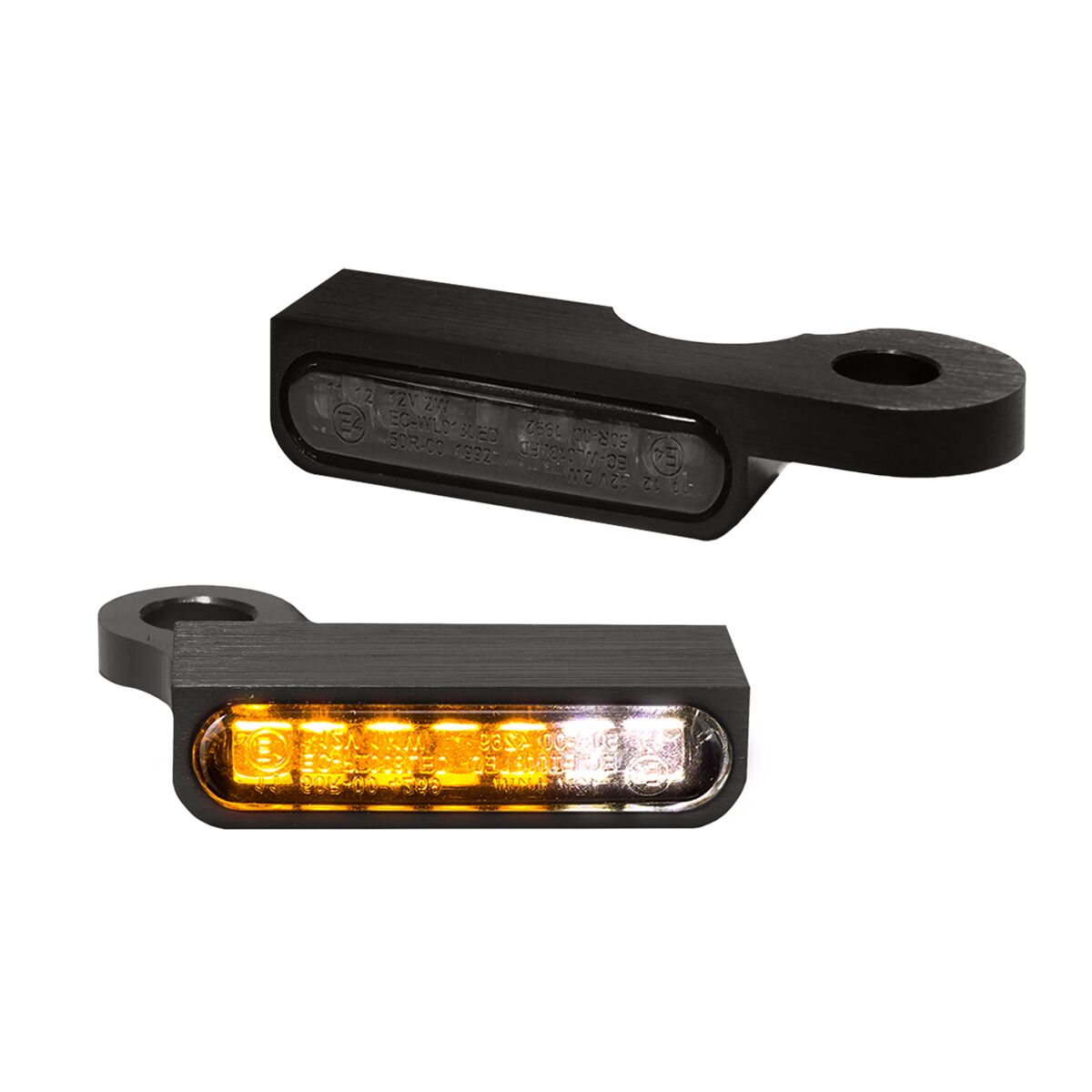 Handlebar Mounting LED Blinkers w/Position Light Black