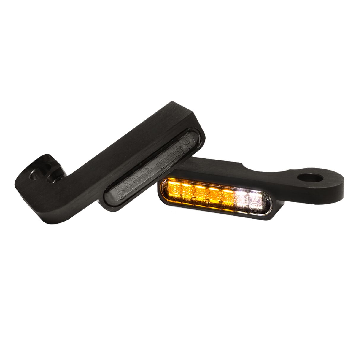Handlebar Mounting LED Blinkers w/Position Light Black