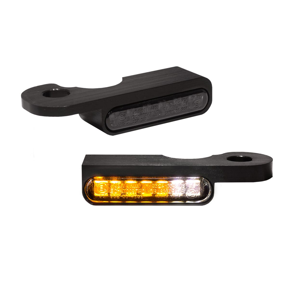 Handlebar Mounting LED Blinkers w/Position Light Black