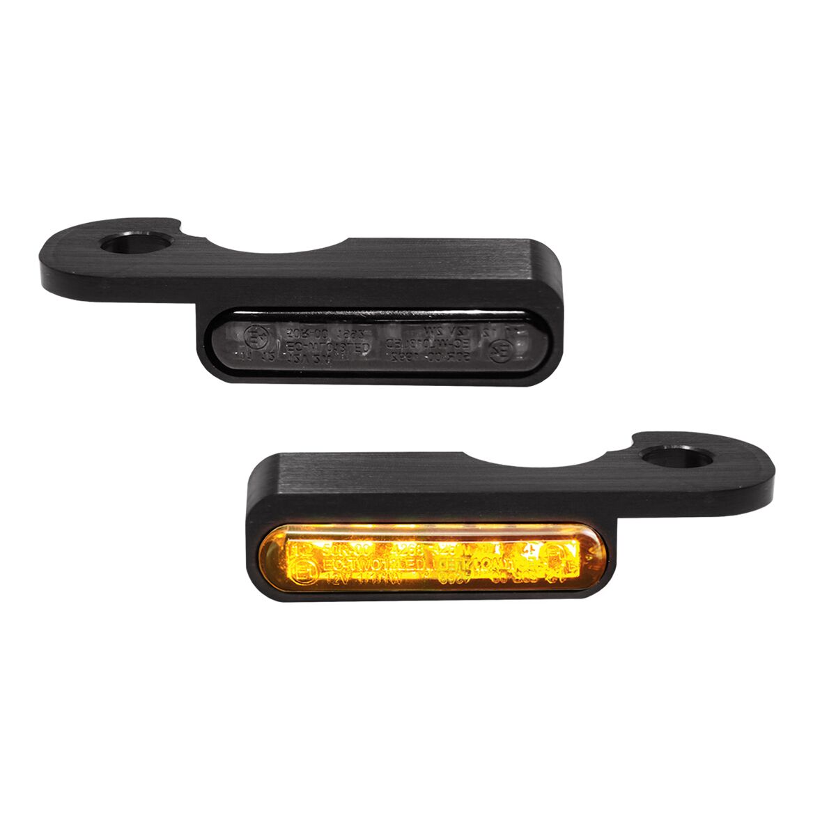 Handlebar Mounting LED Blinkers Amber/Black