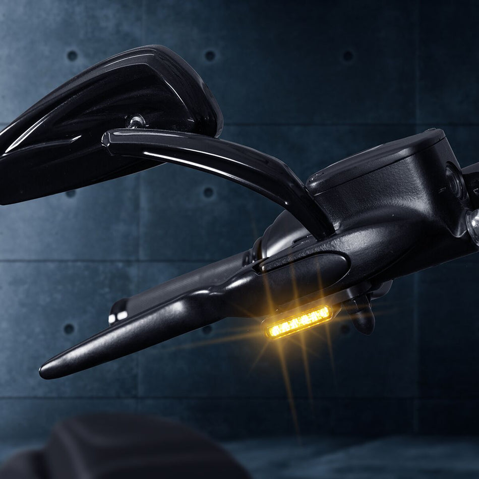 Handlebar Mounting LED Blinkers w/Position Light Chrome