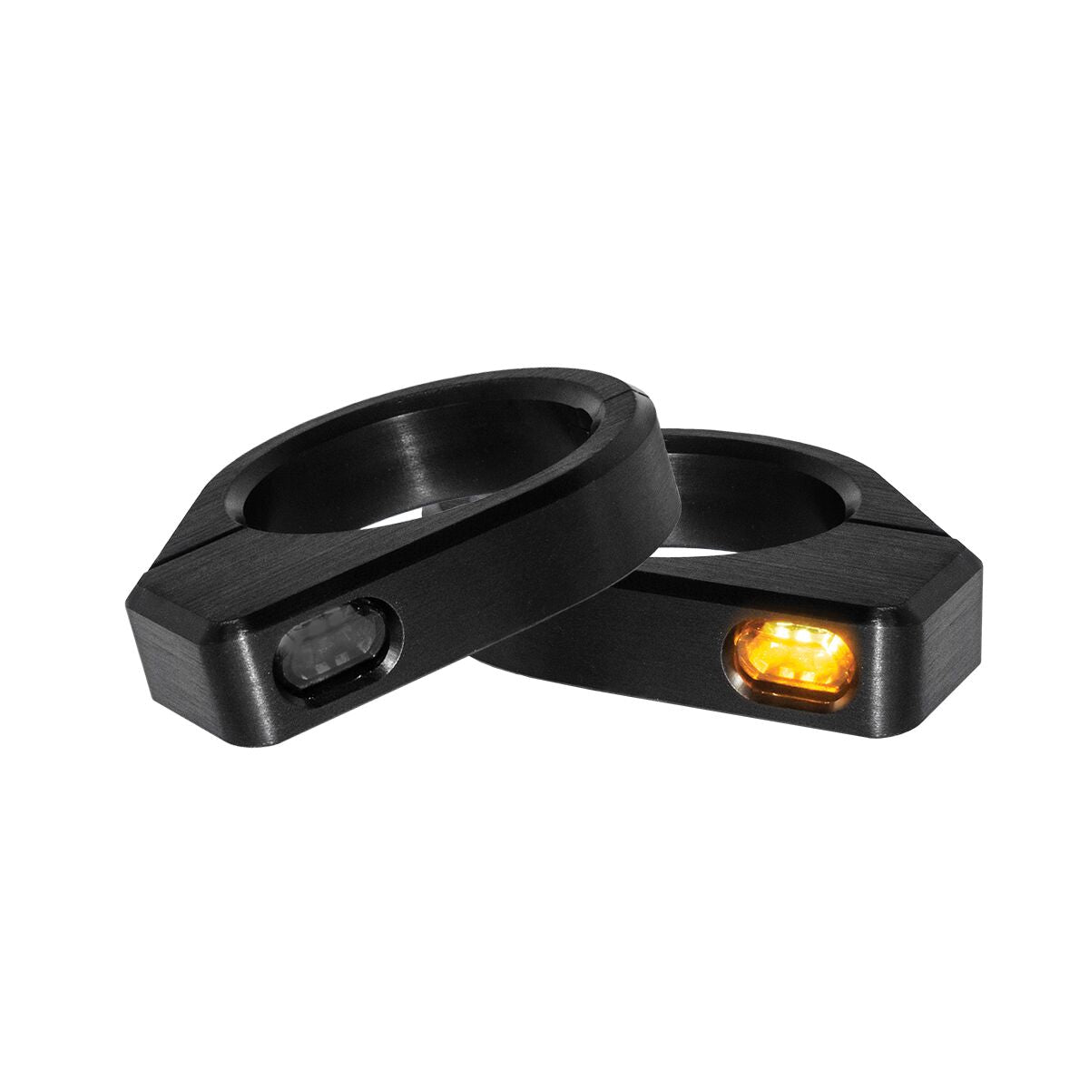 Turn-Signal ZC-Line Micro LED Fork Mounting Black