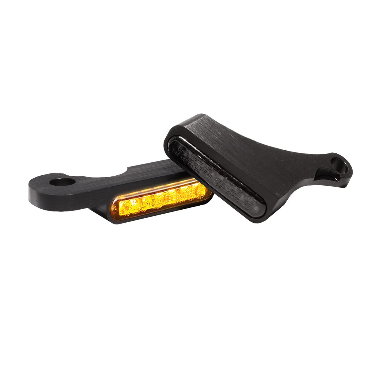 Handlebar Mounting LED Blinkers Amber/Black