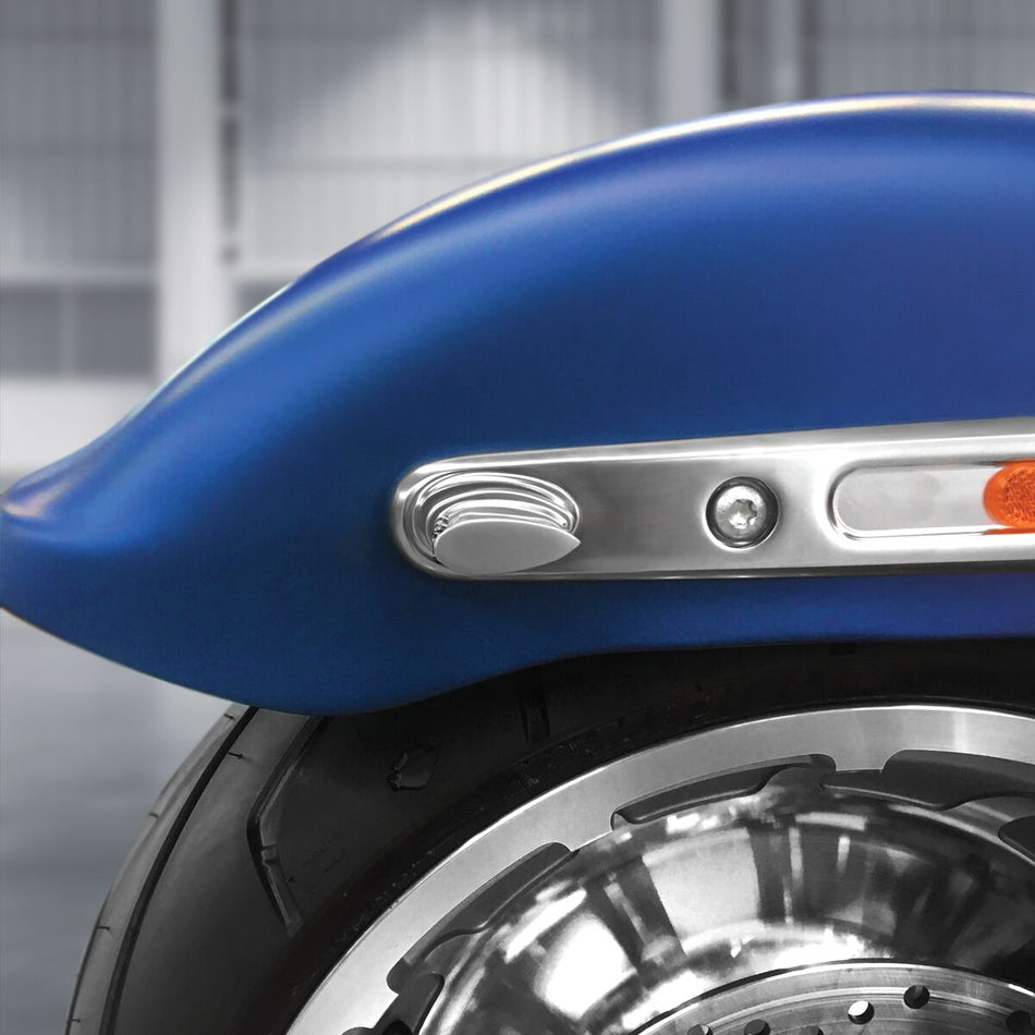 Turn-Signal, Brake, Run Winglets LED 3-in-1 Chrome/Matt