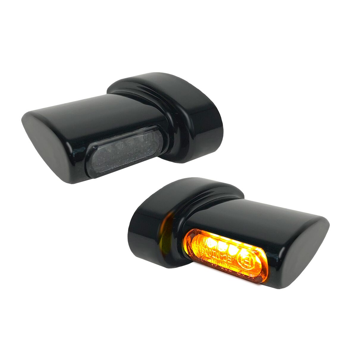 TURN SIGNAL WINGLETS “MICRO” SMD AMBER/BLACK