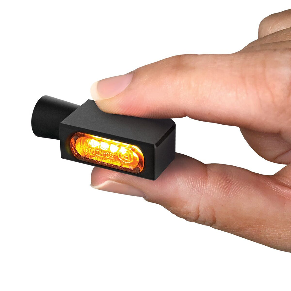Turn-Signal BLOKK-Line SMD Micro Amber/Black