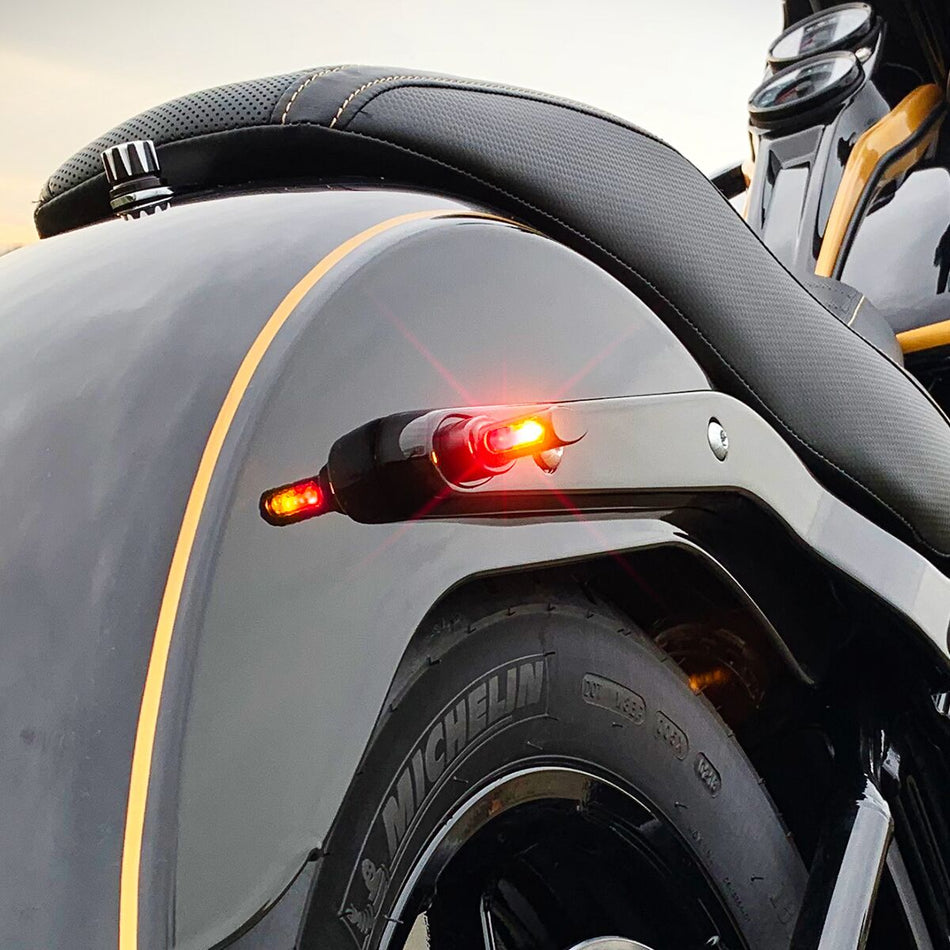 TURN SIGNAL WINGLETS “MICRO” SMD BLACK 3IN1