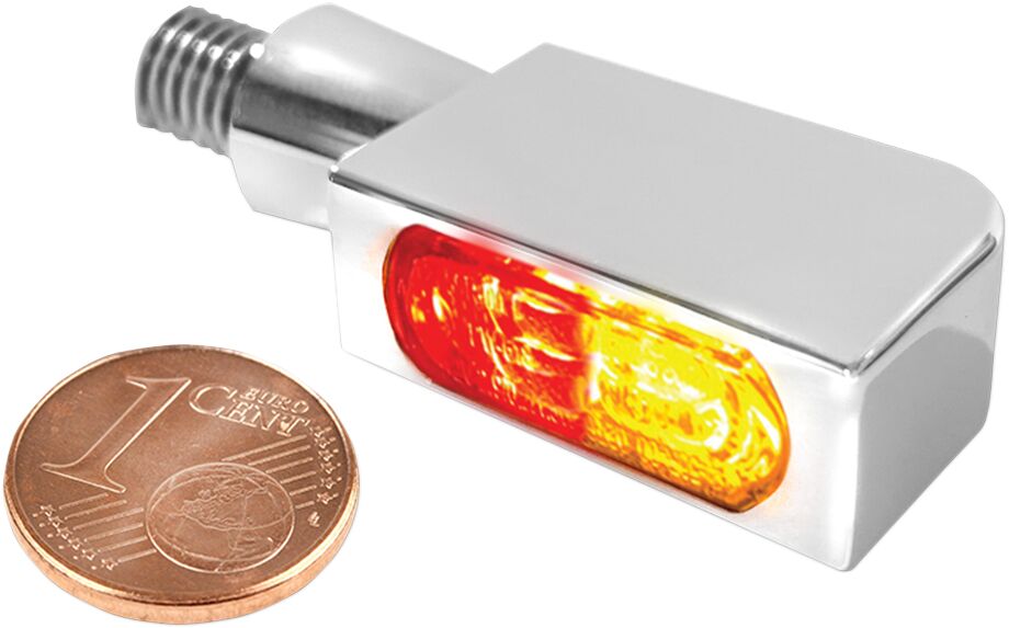 Turn-Signal 3-in-1 BLOKK-Line Micro LED Light Chrome