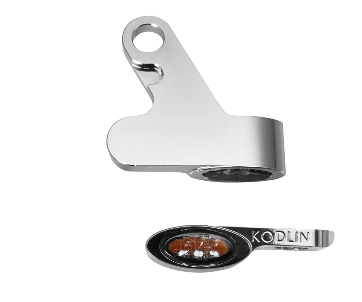 TURN SIGNAL FRONT CHROME ELYPS