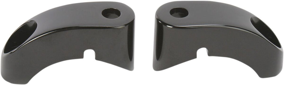 TURN SIGNAL MOUNTS 39MM BLACK
