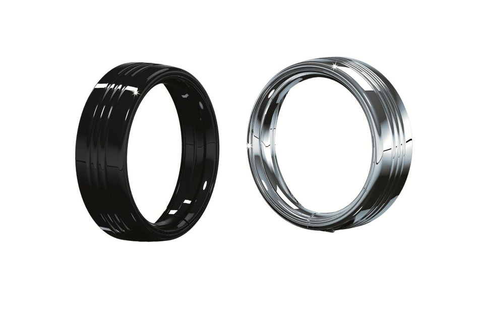 TRIM RING FOR 7" HEADLIGHT BLACK