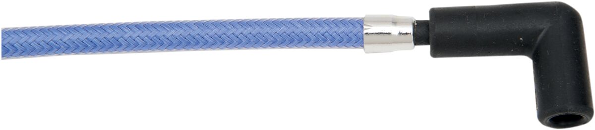 IGNITION WIRE BRAIDED BLUE