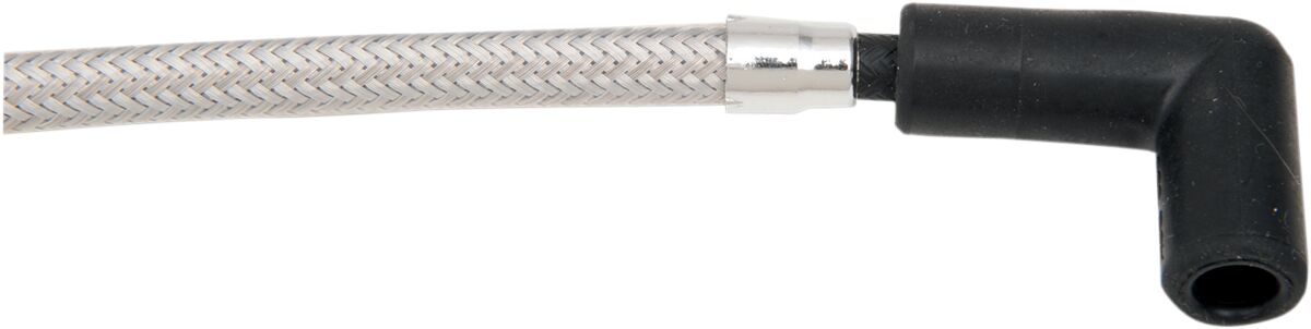 IGNITION WIRE BRAIDED STAINLESS POLISHED NATURE
