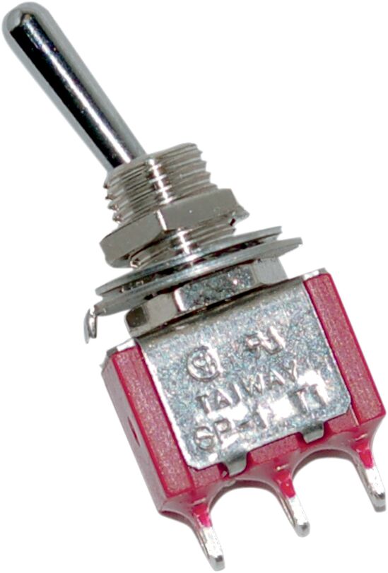 MINI TOGGLE SWITCH 5 AMP HI/LO 1/4" (6,35 MM) 2-POSITION