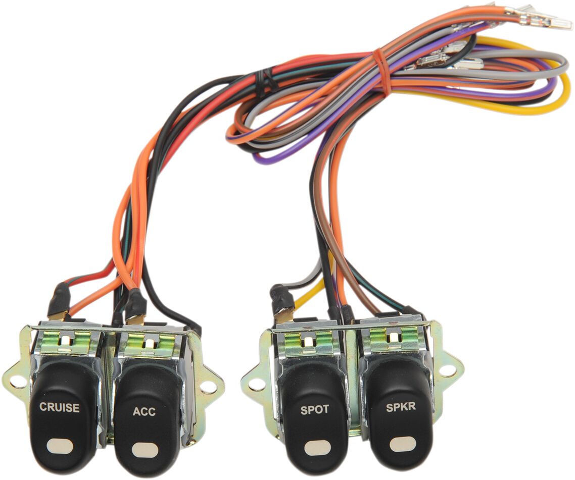INNER FAIRING CAP SWITCH KIT FLHTCU/FLHX 96-13