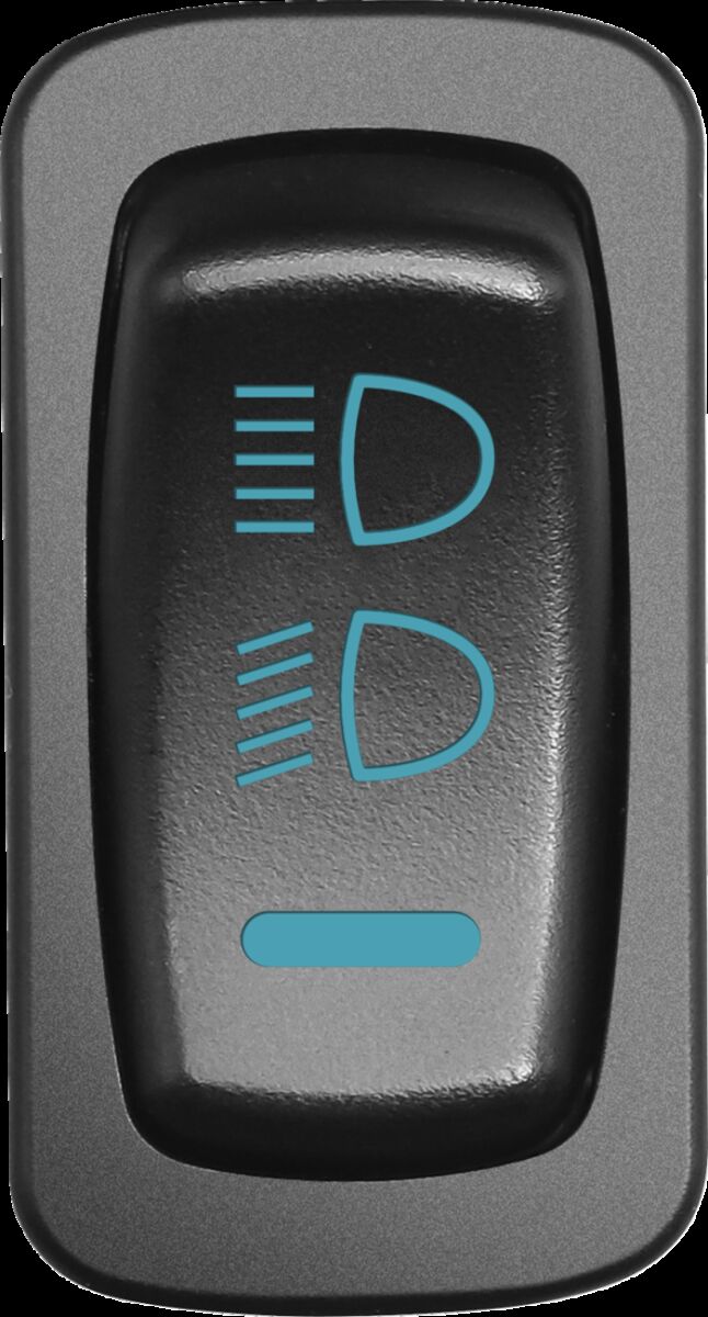 HEADLIGHT SWITCH POLARIS BLUE MSE