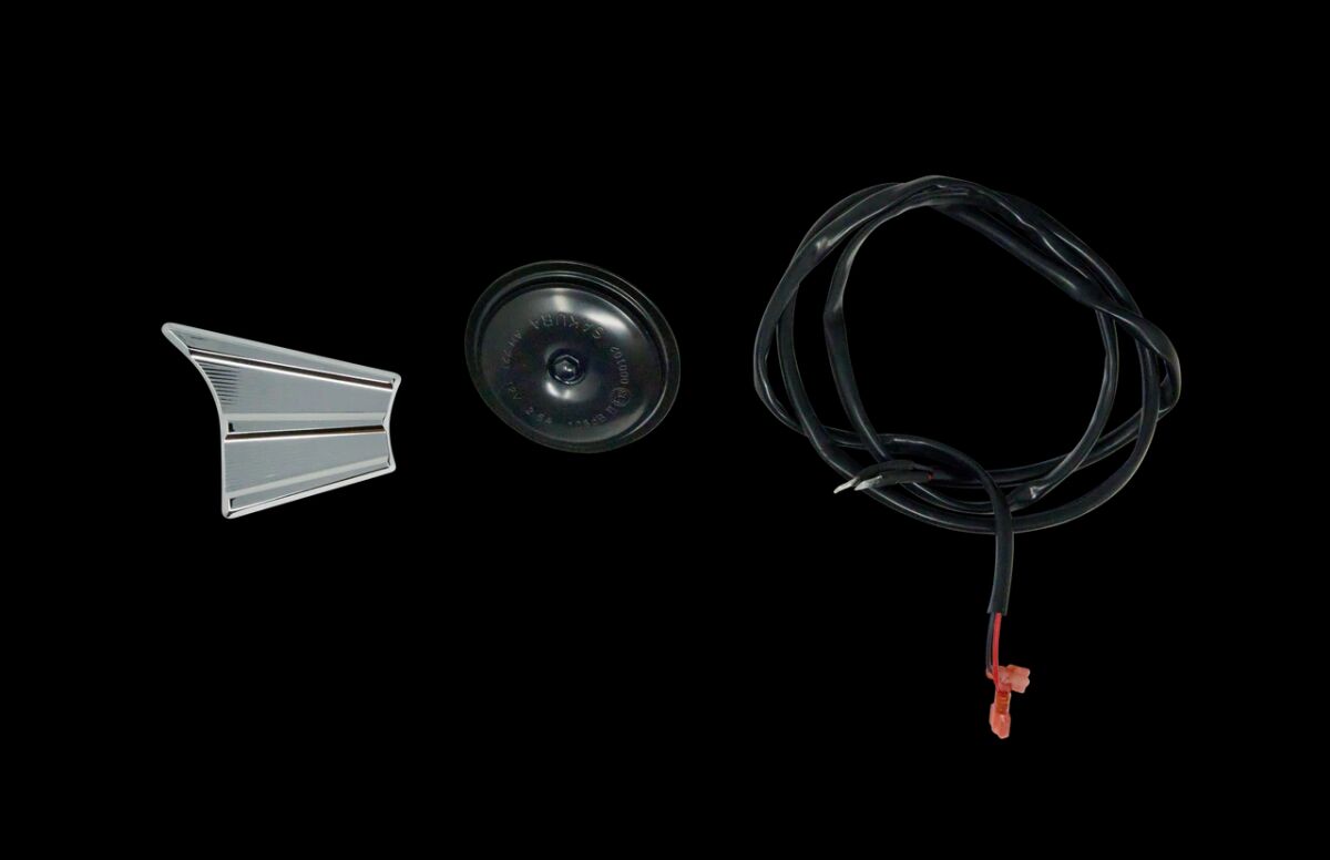 HORN RELOCATION KIT CHROME TRN