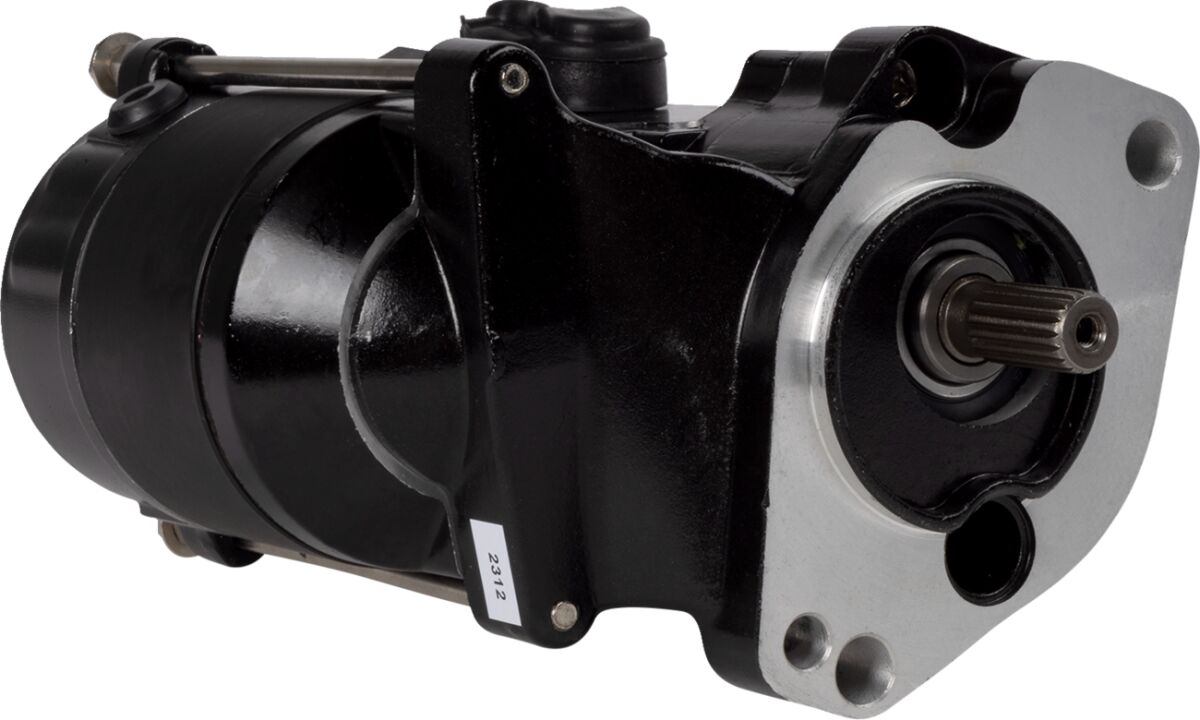 HIGH-PERFORMANCE STARTER MOTOR 1.7KW BLACK BT 90-06