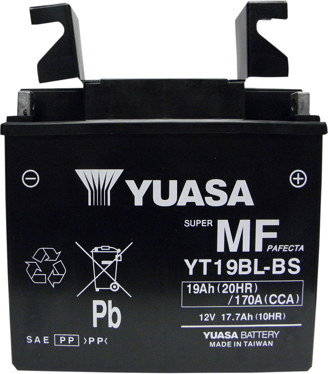 BATTERY YT 12V 188 MM X 78,74 MM X 168 MM LEAD ACID MAINTENANCE FREE REPLACEMENT BLACK