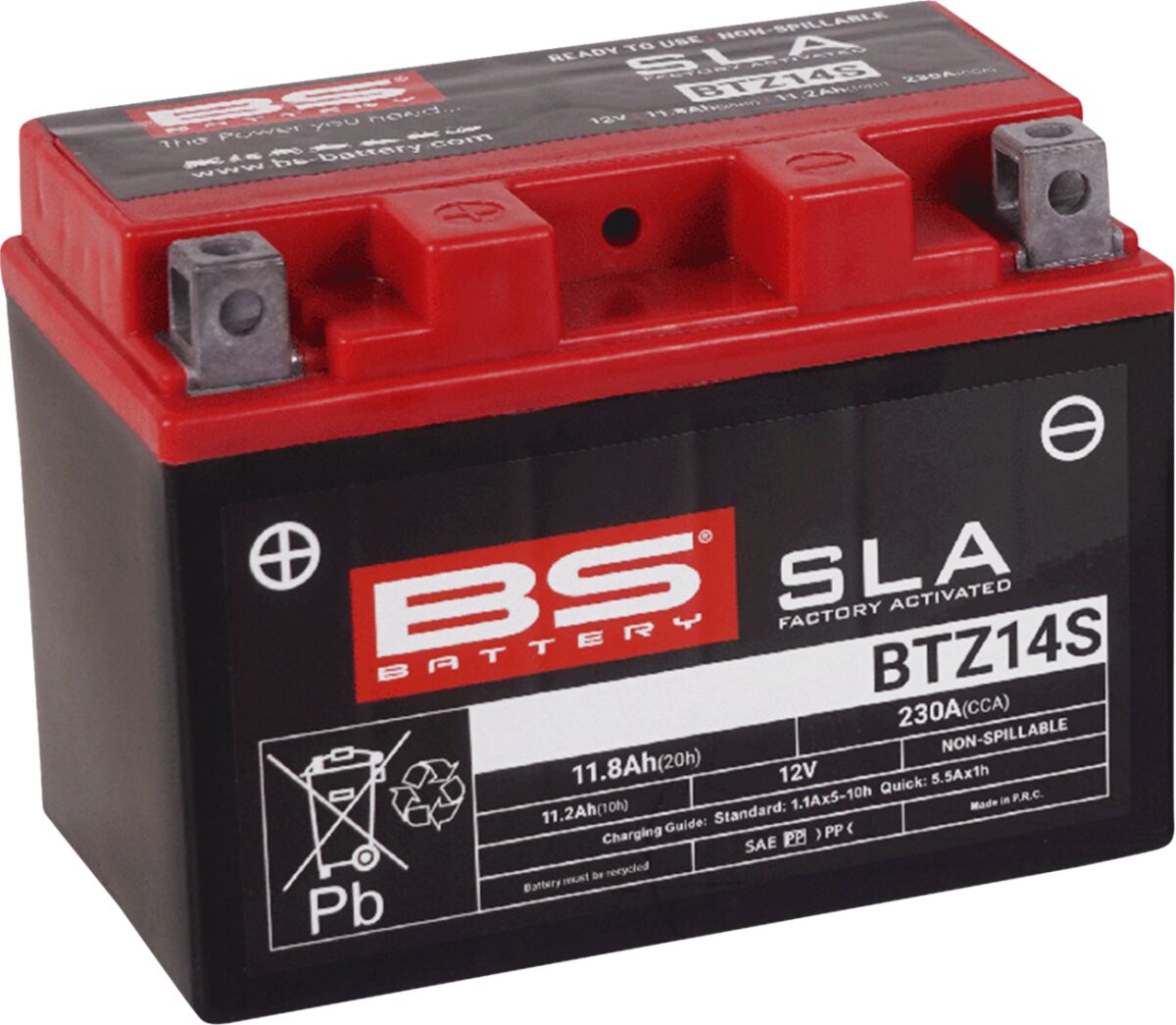 BATTERY BTZ14S SLA 12V 230 A