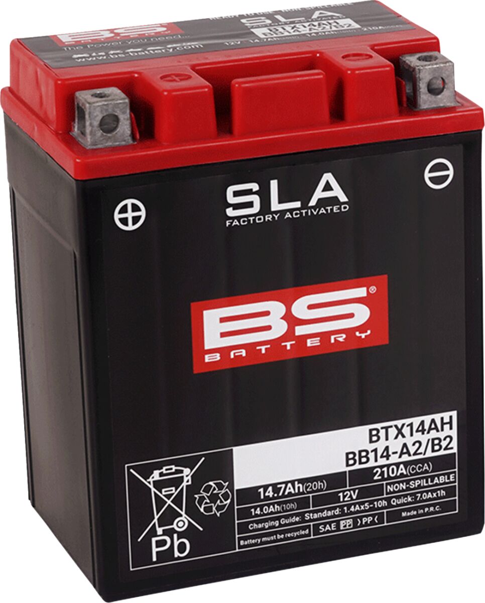 BATTERY BTX14AH SLA 12V 210 A