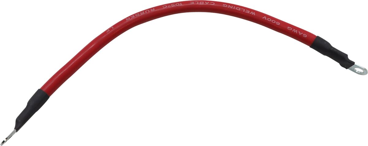 CABLE BATTERY RED 10" MSE