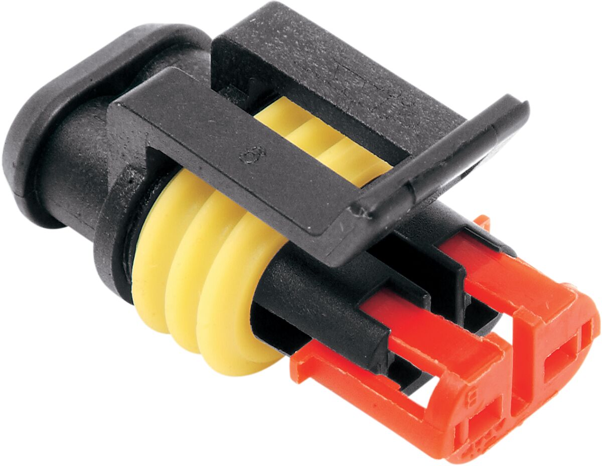 AMP CONNECTOR 2-POSTION PLUG FOR O2 5 PACK