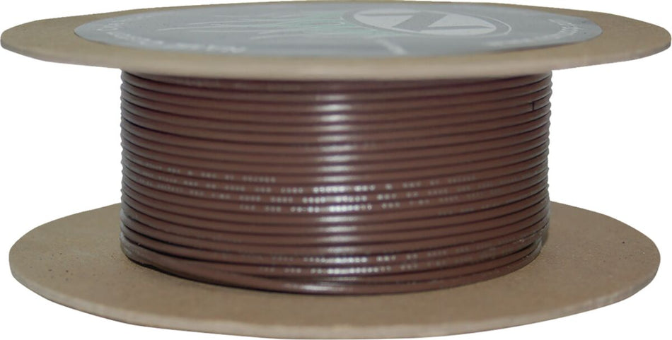 OEM COLOR WIRE 18 GAUGE/100' (1MM'/30M) BROWN