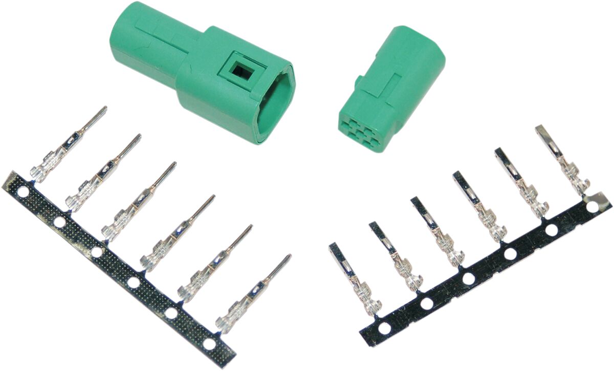 THROTTLE-BY-WIRE MINI MLC MALE/FEMALE CONNECTOR W/TERMINALS