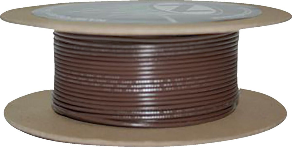 WIRE 20-GAUGE PRIMARY 100' BROWN/BLACK STRIPE
