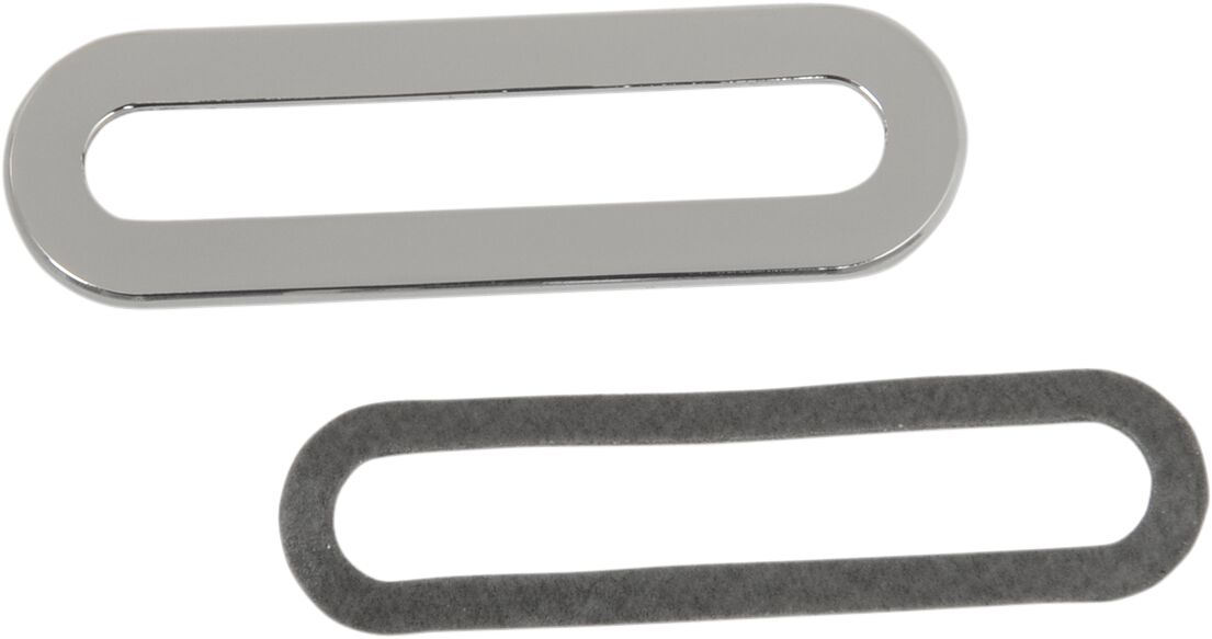 INDICATOR LIGHT BEZEL CHROME