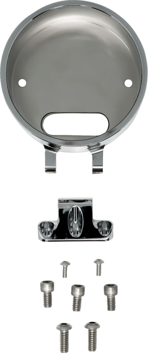 Gauge Bezel - Round - Chrome