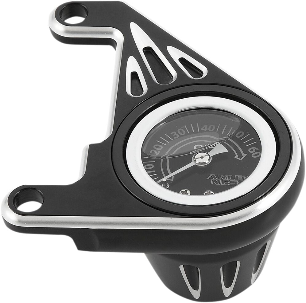 OIL PRESSURE GAUGE KIT DEEP CUT BLACK