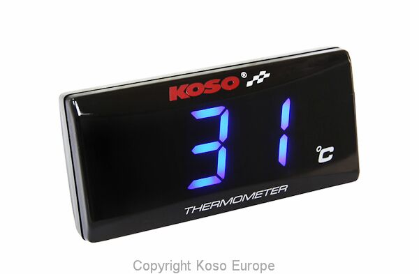 THERMOMETER SUPER SLIM BLUE LIGHT