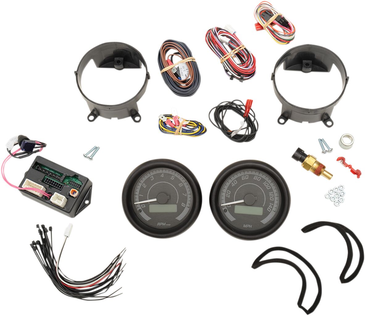 GAUGE KIT MVX-8K SERIES BLACK GRAY