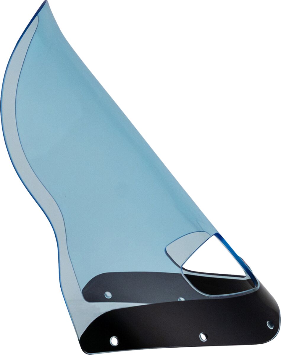 WINDSHIELD ROAD WARRIOR FAIRING  - 15" -  - BLUE ICE