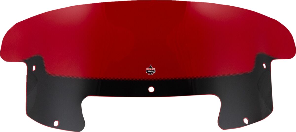 WINDSHIELD FLARE INDIAN 8" RED