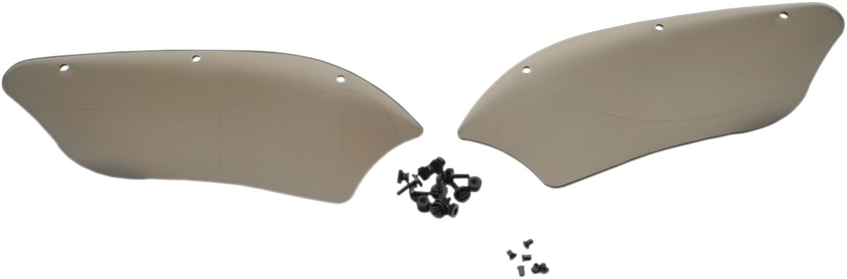 BATWING FAIRING WIND DEFLECTORS BLACK