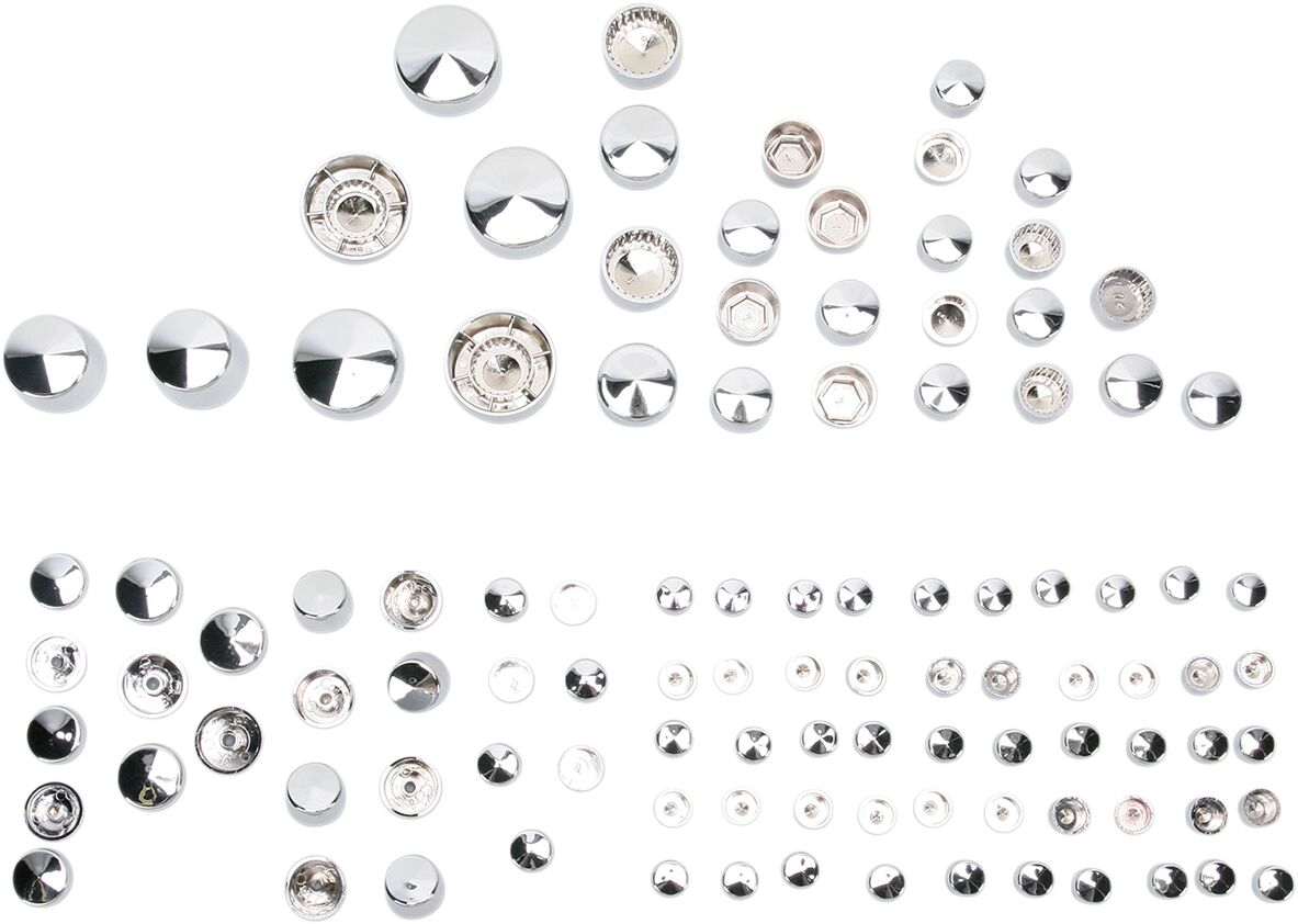 BOLT COVER KIT DELUXE CHROME
