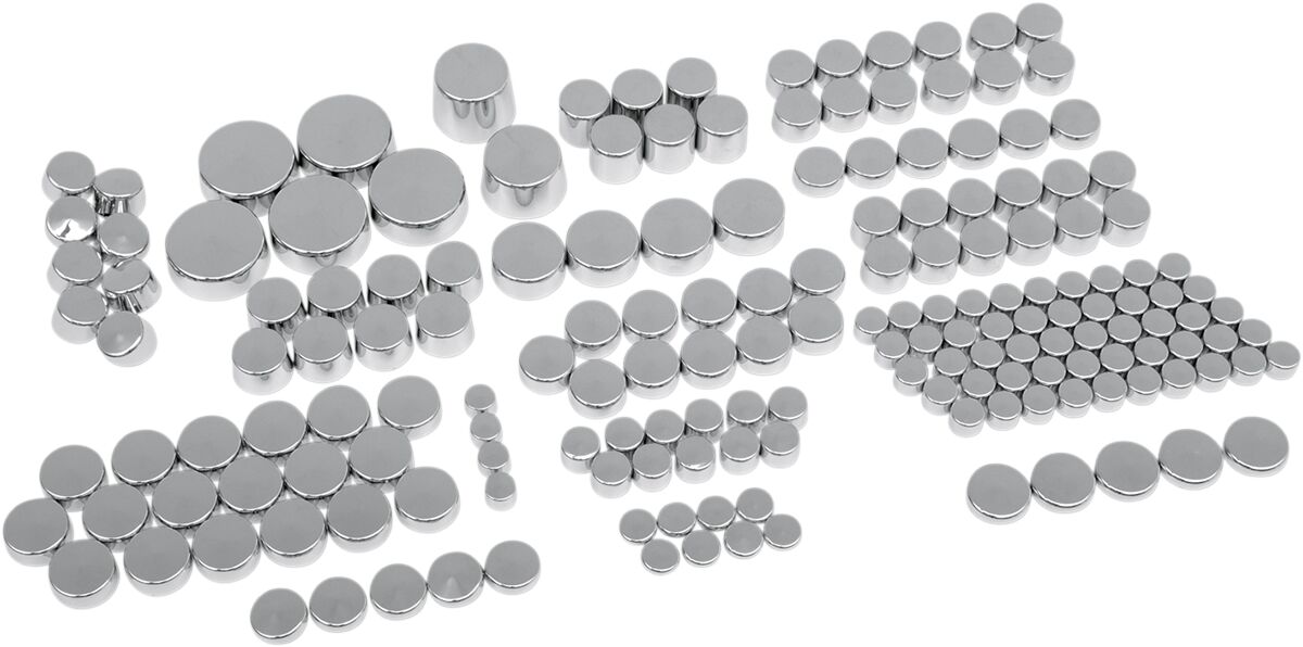 BOLT COVER KIT DELUXE CHROME