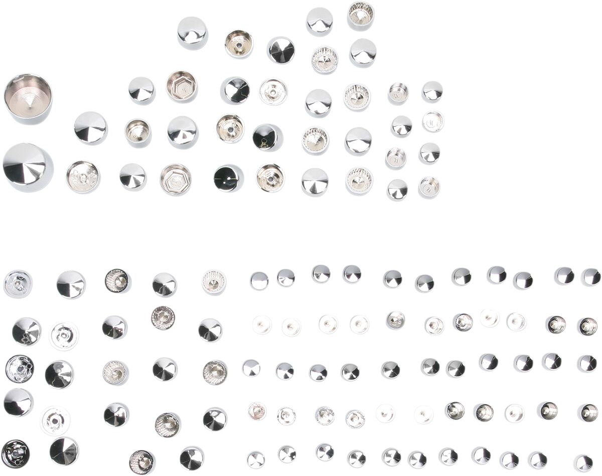 BOLT COVER KIT DELUXE CHROME