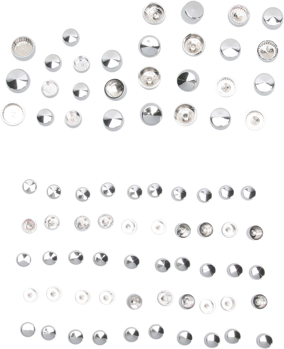 BOLT COVER KIT DELUXE CHROME