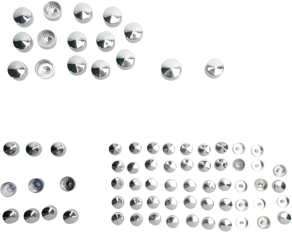 BOLT COVER KIT STANDARD CHROME
