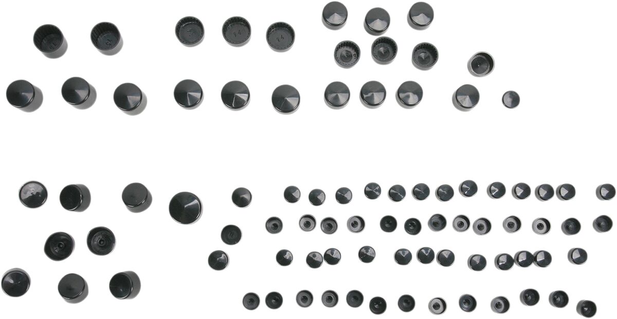 BOLT COVER KIT STANDARD BLACK
