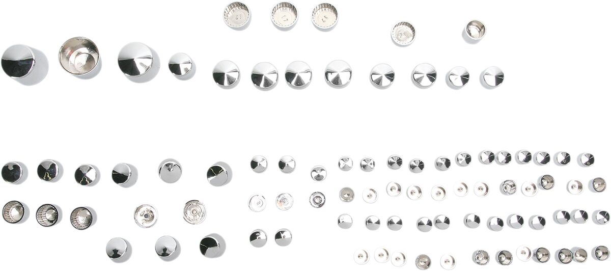 BOLT COVER KIT STANDARD CHROME