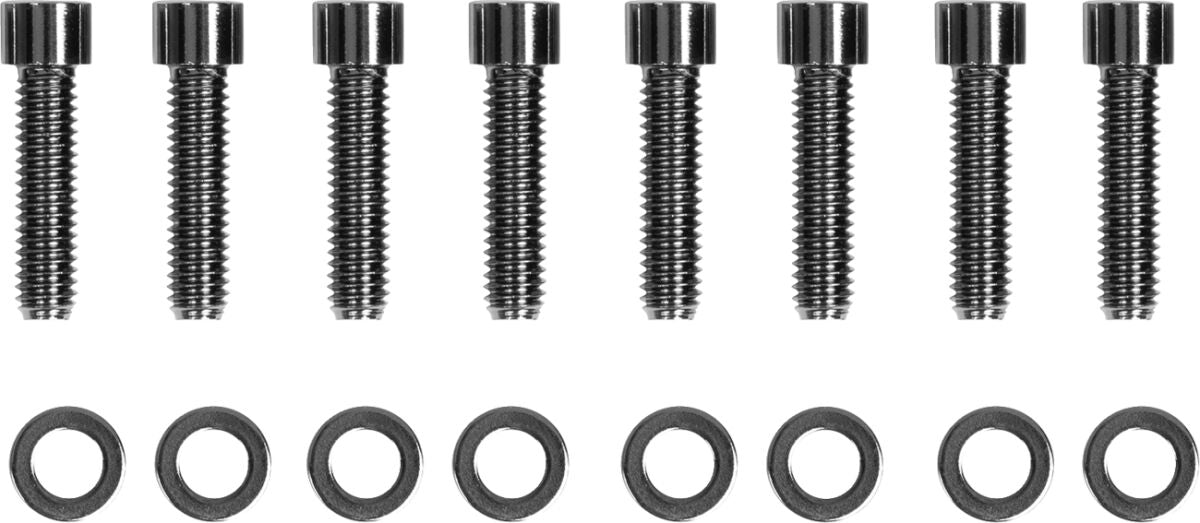 BOLT KIT M8 TRANMISSION BEARING HOUSING SMOOTH SOCKET HEAD BLACK