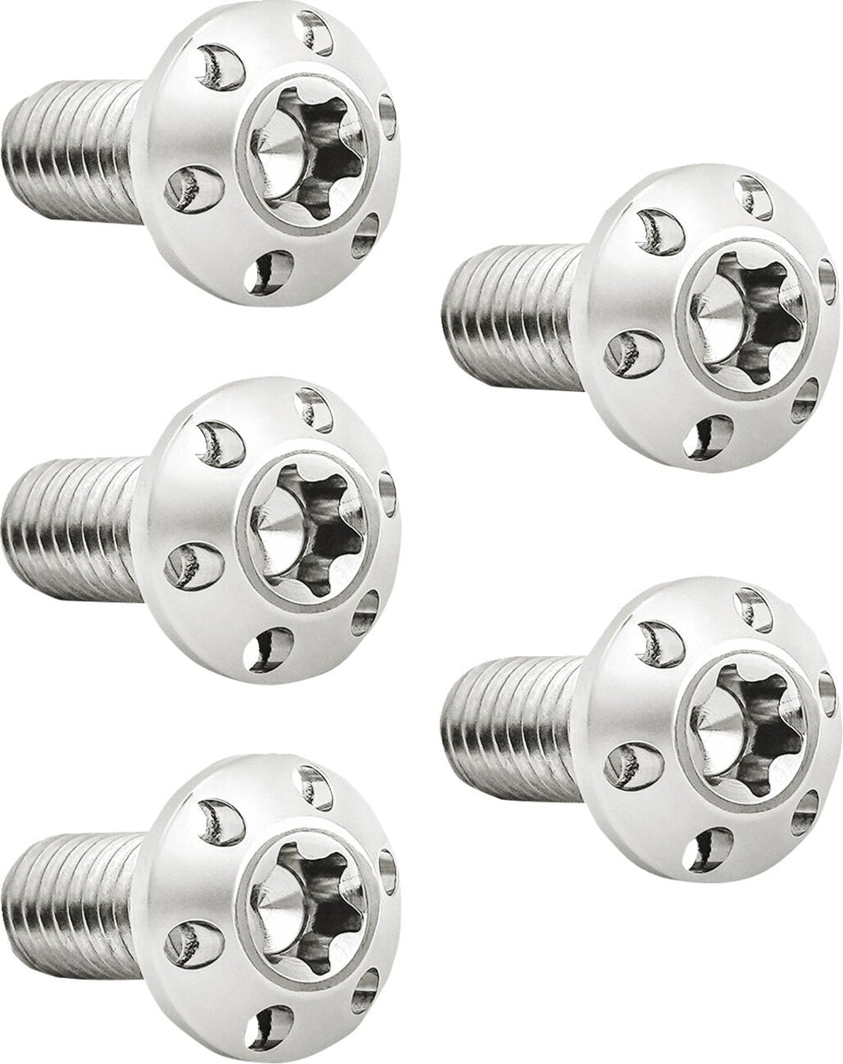 BOLT KIT ROTOR REAR HOLESHOT 5 PACK HUB MOUNT. POL