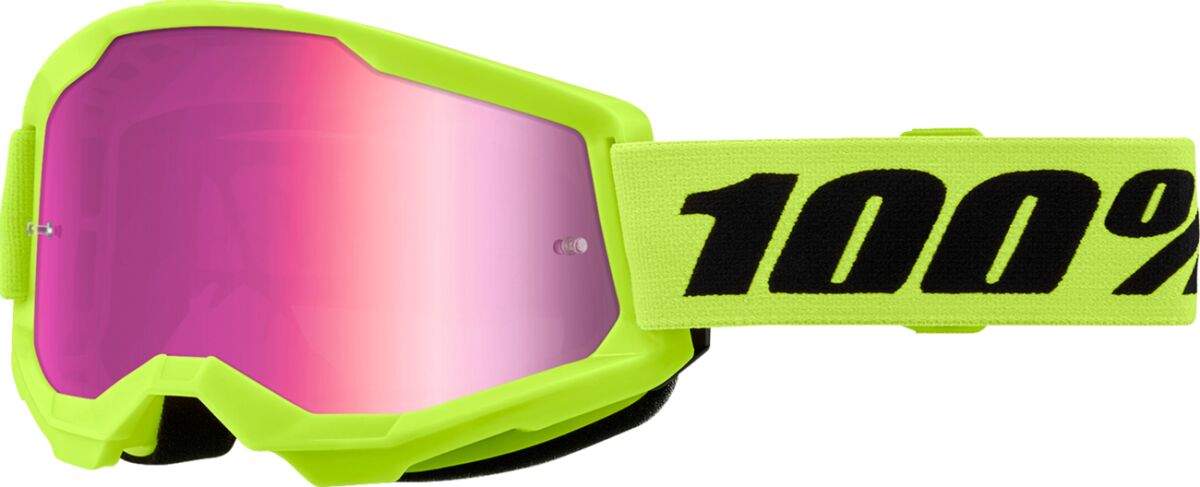 GOGGLE ST2 NEON YEL MR PK