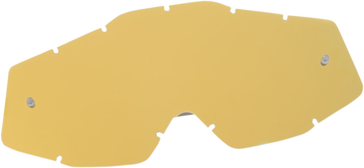 YOUTH MIRROR GOLD REPLACEMENT LENS FOR 100% JR GOGGLES