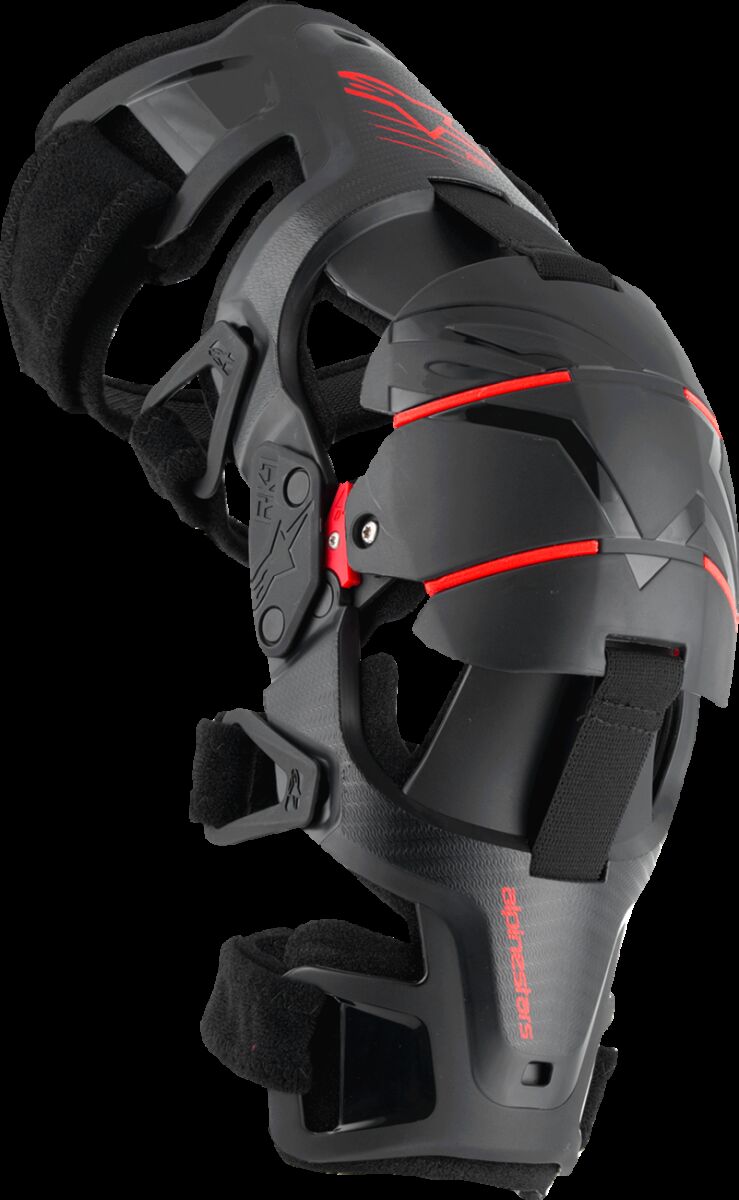 RK-1 PLAMA KNEE BRACE BLK/RD S/M